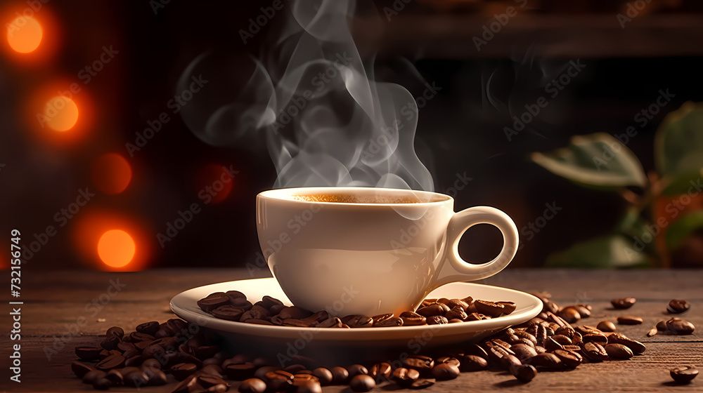 Coffee close-up background, business shot Coffee close-up background, business shot