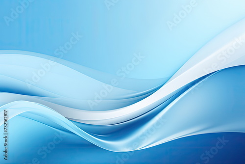 Smooth blue background abstract gradient