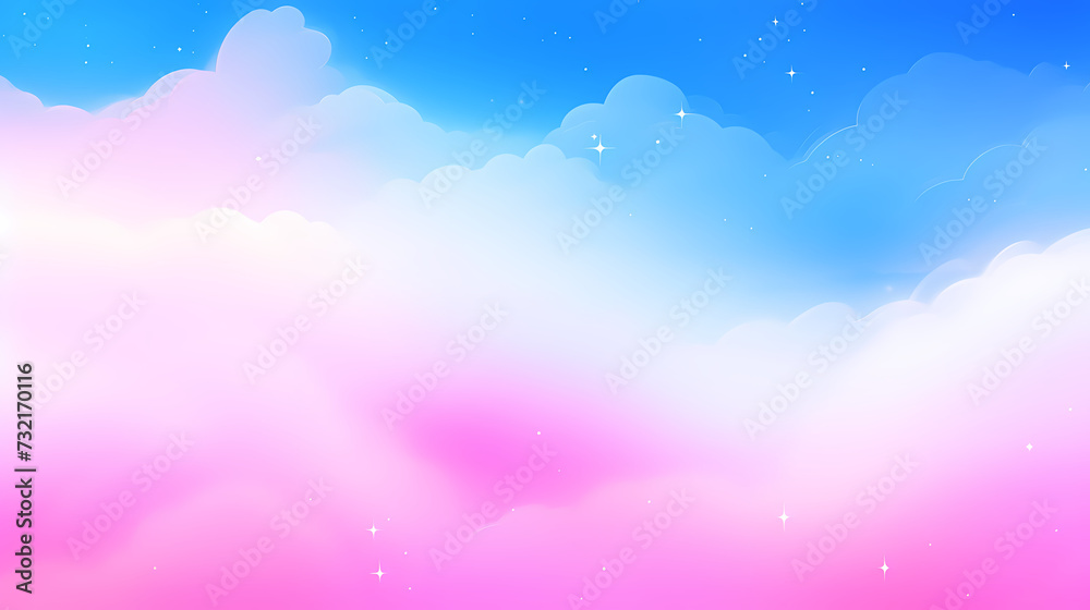Mysterious star themed gradient background with countless twinkling stars Mysterious star themed gradient background with countless twinkling stars