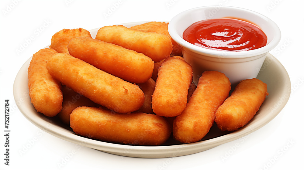 Mozzarella Sticks With Marinara Sauce Mozzarella Sticks With Marinara Sauce