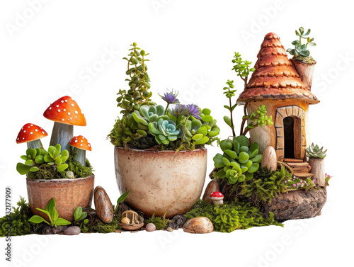 Whimsical Fairy Garden Pots © daisy