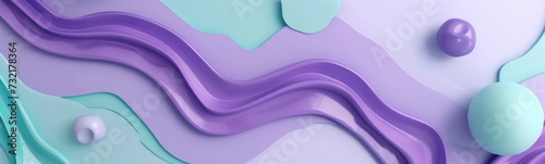 Abstract lavender and mint color background