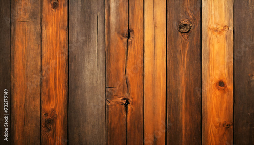 Vintage rural charm - brown wooden boards. ©  Photinia Art