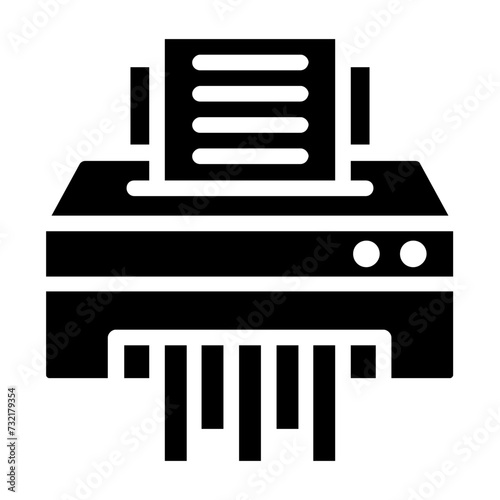 paper shredder icon