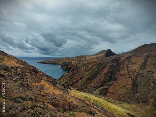 landscape with clouds