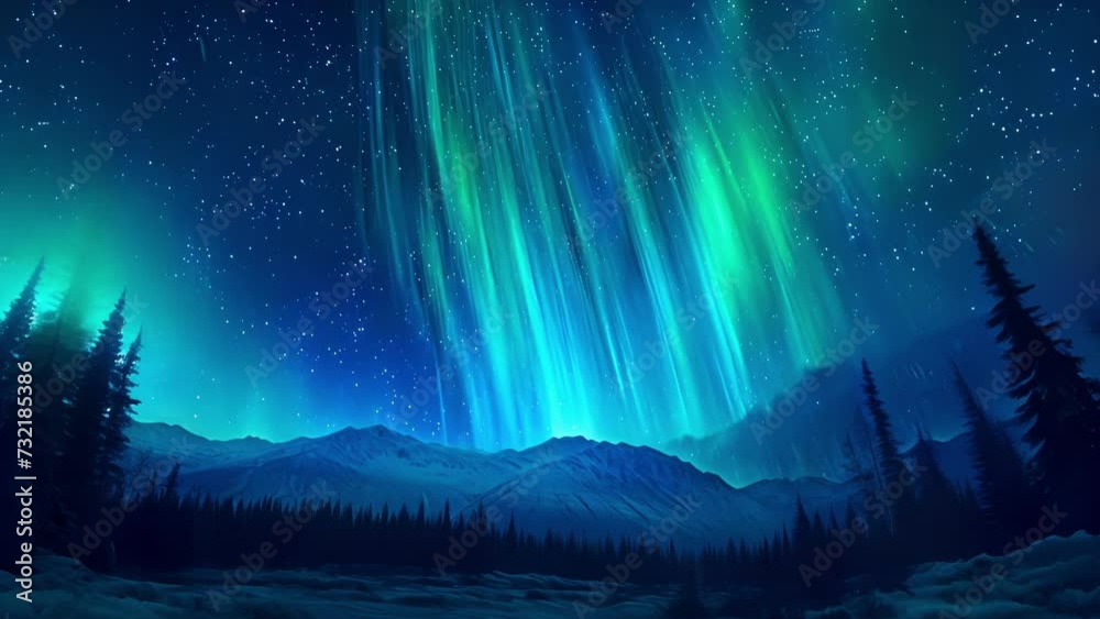 Celestial rhythm Be enchanted by the celestial rhythm of the aurora ...