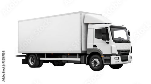 Box cargo truck for transportation