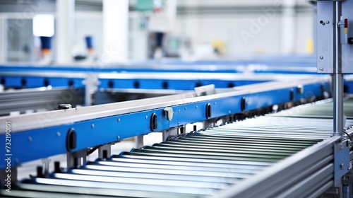 roller conveyor production line photo