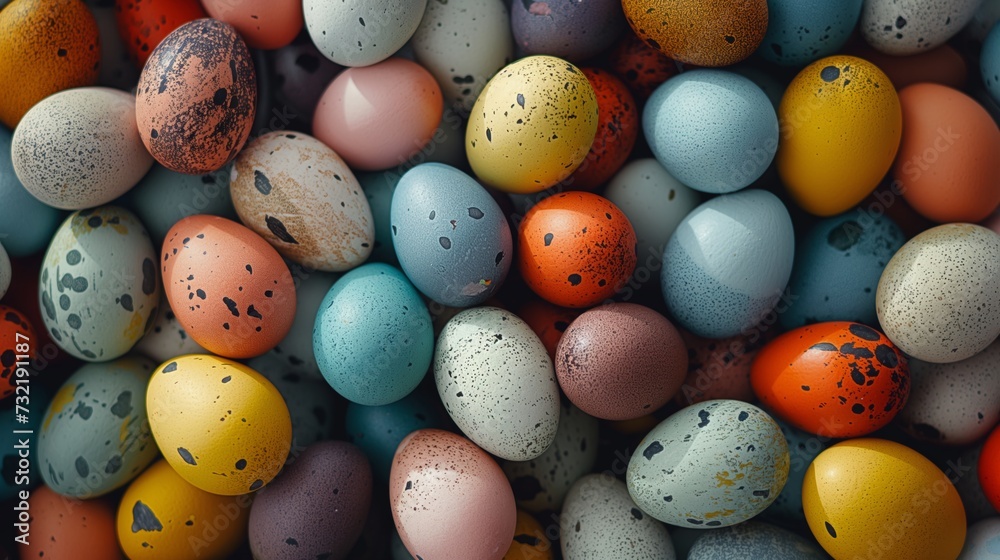 Colorful Easter eggs background. Colorful Easter eggs background.