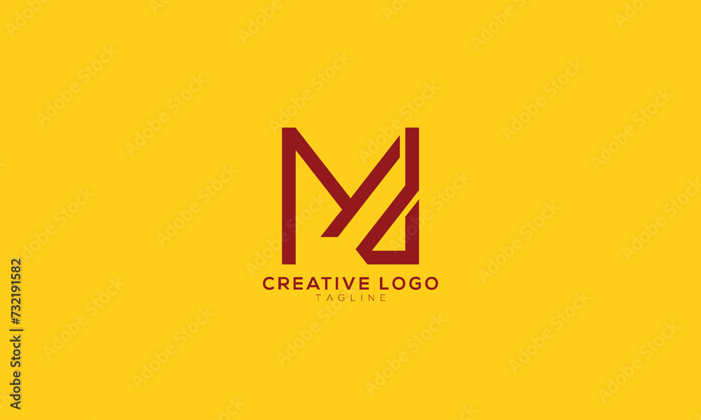 MD Abstract initial monogram letter alphabet logo design MD Abstract initial monogram letter alphabet logo design