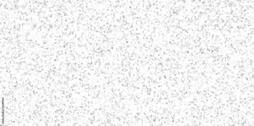 Abstract design with white paper texture background. Vector modern terrazzo style seamless pattern. Close up of pebble stones wall texture for background.