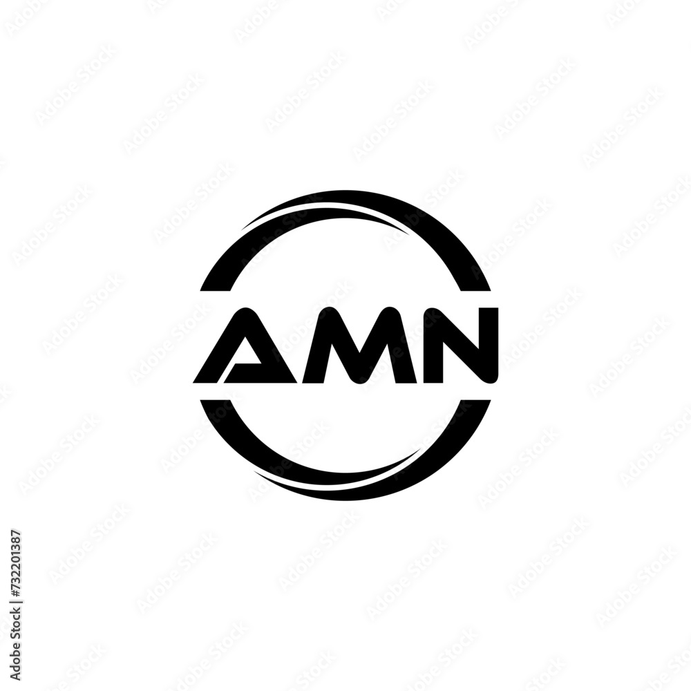 AMN letter logo design with white background in illustrator, cube logo, vector logo, modern alphabet font overlap style. calligraphy designs for logo, Poster, Invitation, etc. AMN letter logo design with white background in illustrator, cube logo, vector logo, modern alphabet font overlap style. calligraphy designs for logo, Poster, Invitation, etc.