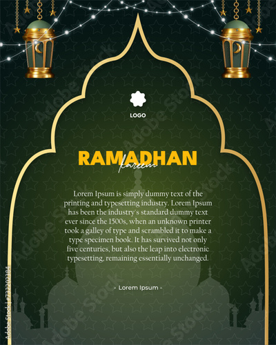 media social story template - ramadhan kareem