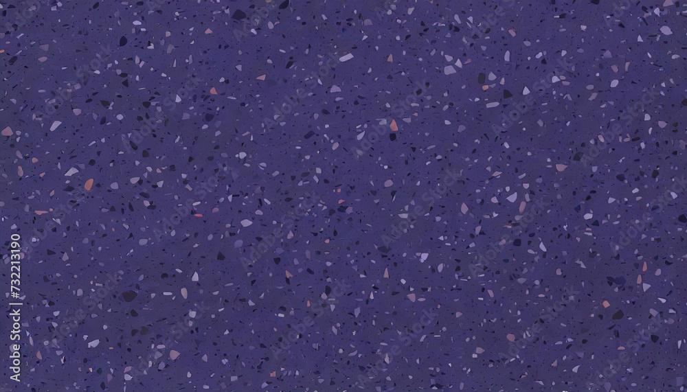 Fototapeta premium Dark purple terrazzo floor texture background