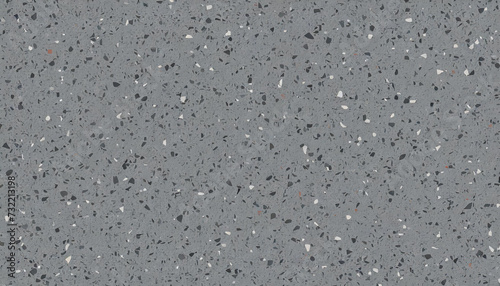 Gray terrazzo floor texture background