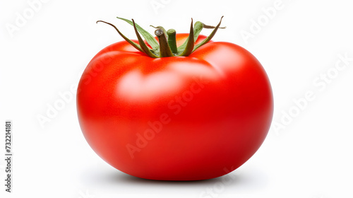 tomato on isolated background