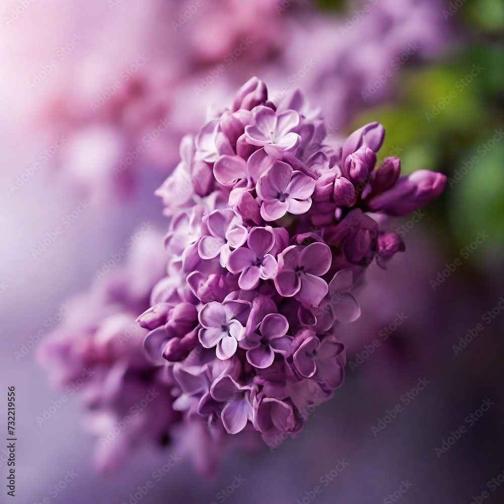 close-up of beautiful lilac flowers. background for poster, banner, web, social media. ai generative design close-up of beautiful lilac flowers. background for poster, banner, web, social media. ai generative design