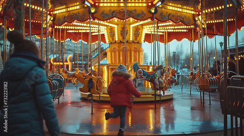 carousel in the park