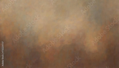Brown gradient blurred abstract oil painting background