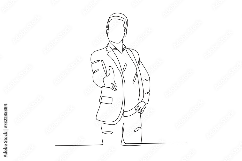Two men are planning a business Two men are planning a business