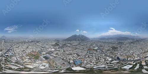 Obraz na płótnie Monterrey 360 w salonie