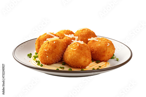 Arancini on a plate