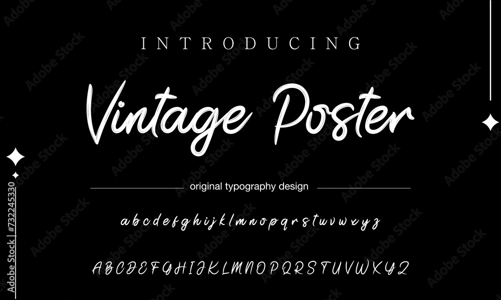 BRUSH Signature Font Calligraphy Logotype Script Brush Font Type Font lettering handwritten