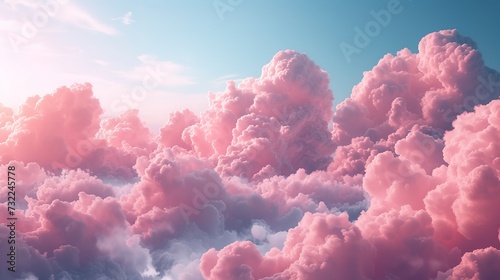 pink clouds.backgroound. Surrealism.dreams.