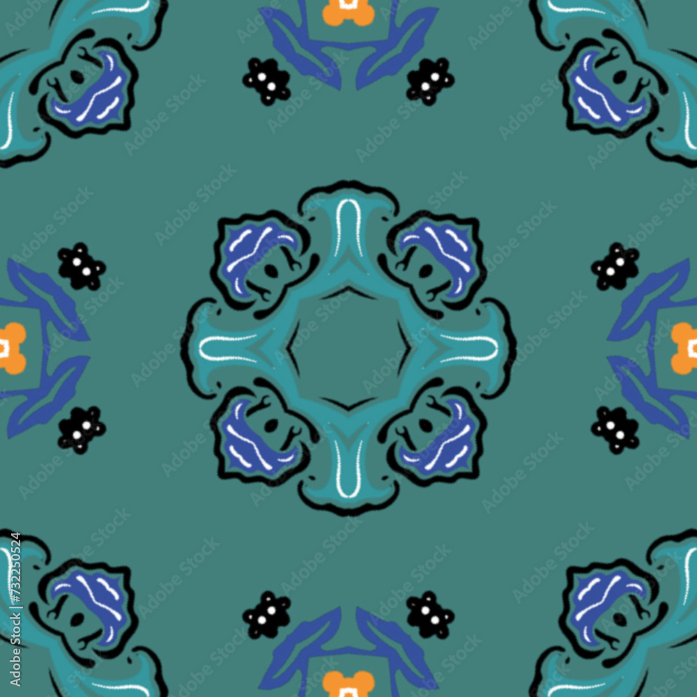 Seamless pattern tile Seamless pattern tile