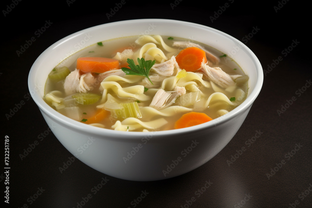 Chicken noodle soup generative AI