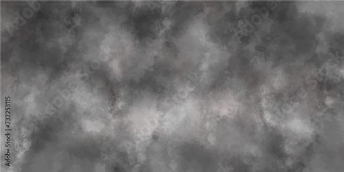 Abstract watercolor night sky background with smoke effect with fog clouds Background. smoky effect for photos and artworks. Smoke and powder overlay on black background. Black and white color texture