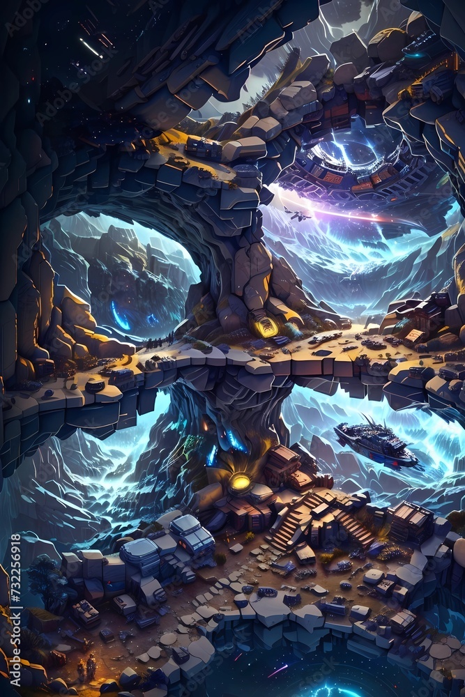 Game view about go to new world Game view about go to new world