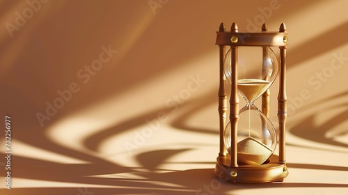 hourglass for measuring time