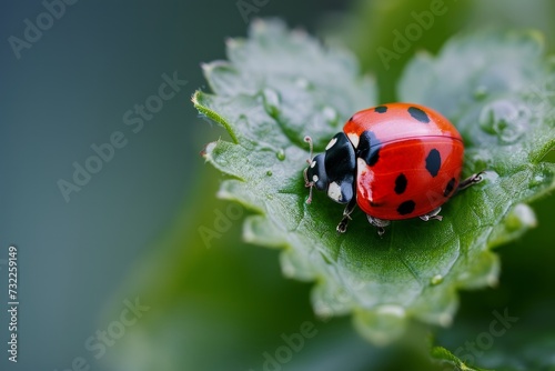 Ladybug on a heart © Emanuel