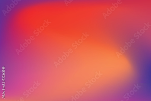Colorful gradient blur background