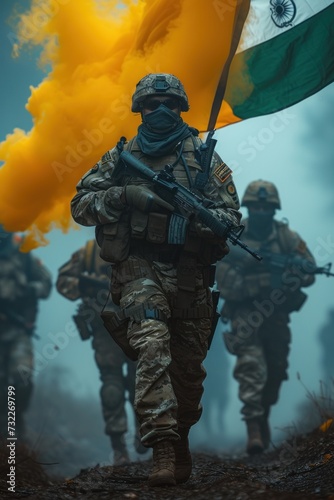 Indian soldiers