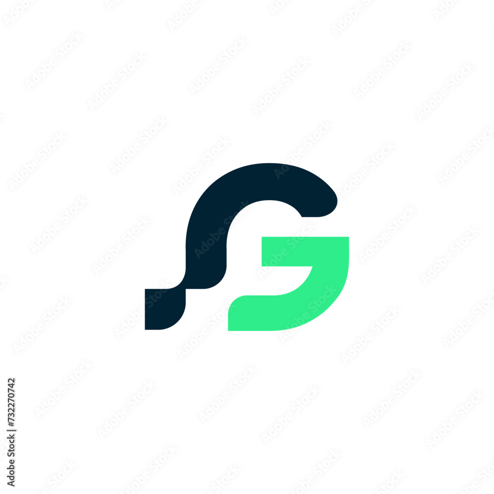 Initial G logo usable for business technology logo in the form of data. Network connection icon, share symbol design vector Initial G logo usable for business technology logo in the form of data. Network connection icon, share symbol design vector