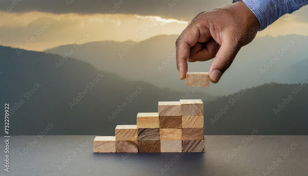 The human factor and ideas and inspiration, creativity and development, building structure and improving achievements