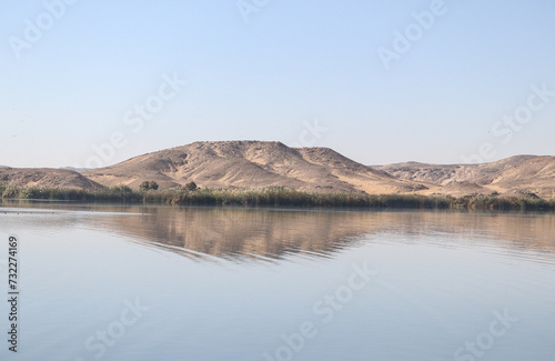 lake and mountains lanscape © ismael