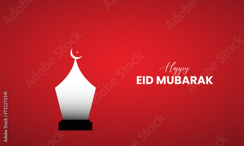 Eid Mubarak islamic design, Eid Mubarak design for social media post