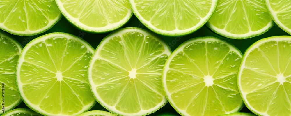 fresh lime slices
