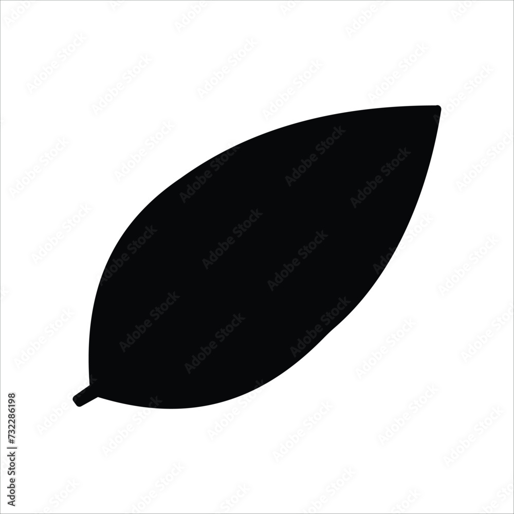 leaves icon vector stock illustration leaves icon vector stock illustration