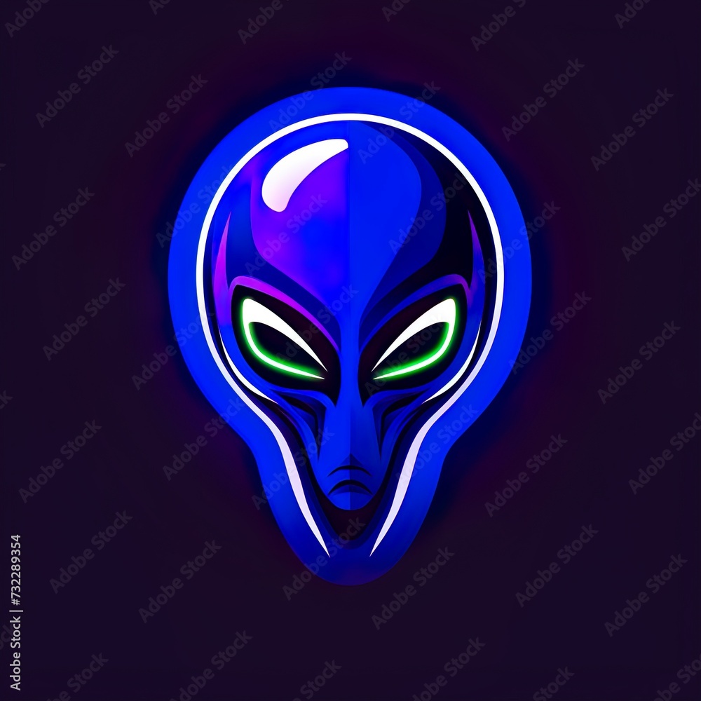vector design alien Mascot gaming and esport logo vector design alien Mascot gaming and esport logo