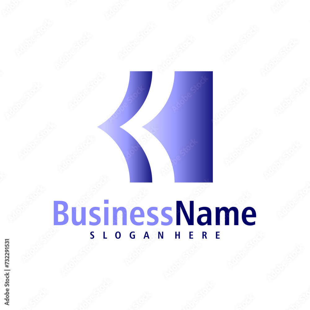 Letter K logo design vector. Creative Initial K logo concepts template Letter K logo design vector. Creative Initial K logo concepts template