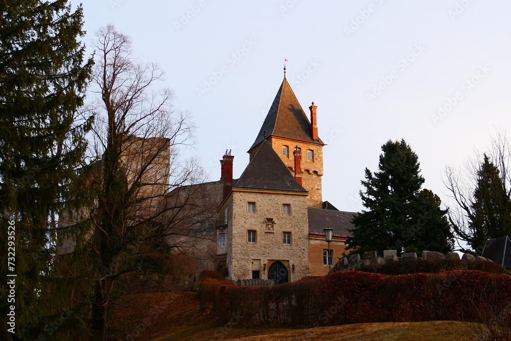 Burganlage, Burg Wartenstein in Niederösterreich