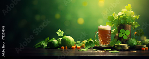 A Pint of Beer with a Twist of Lucky - Green Irish Tweezer