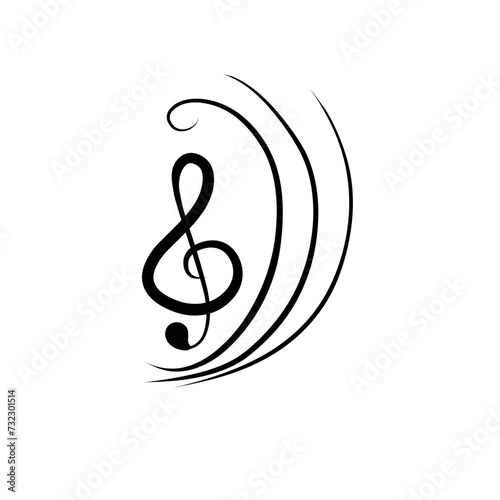 Wavy Lines for Stave Music Staff 