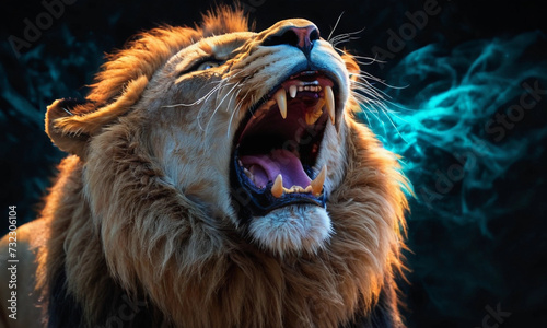 head of a lion