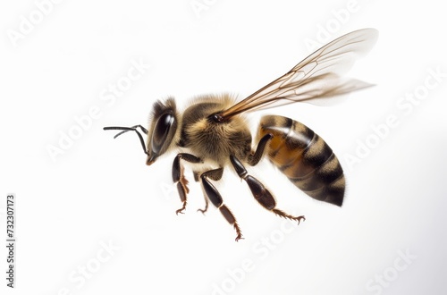 bee isolated on white background © Riz