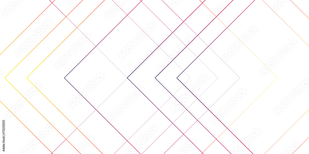Abstract white purple and gold vector blueprint background with modern design. Vector futuristic architecture concept with digital geometric connection pink lines	
 - obrazy, fototapety, plakaty 